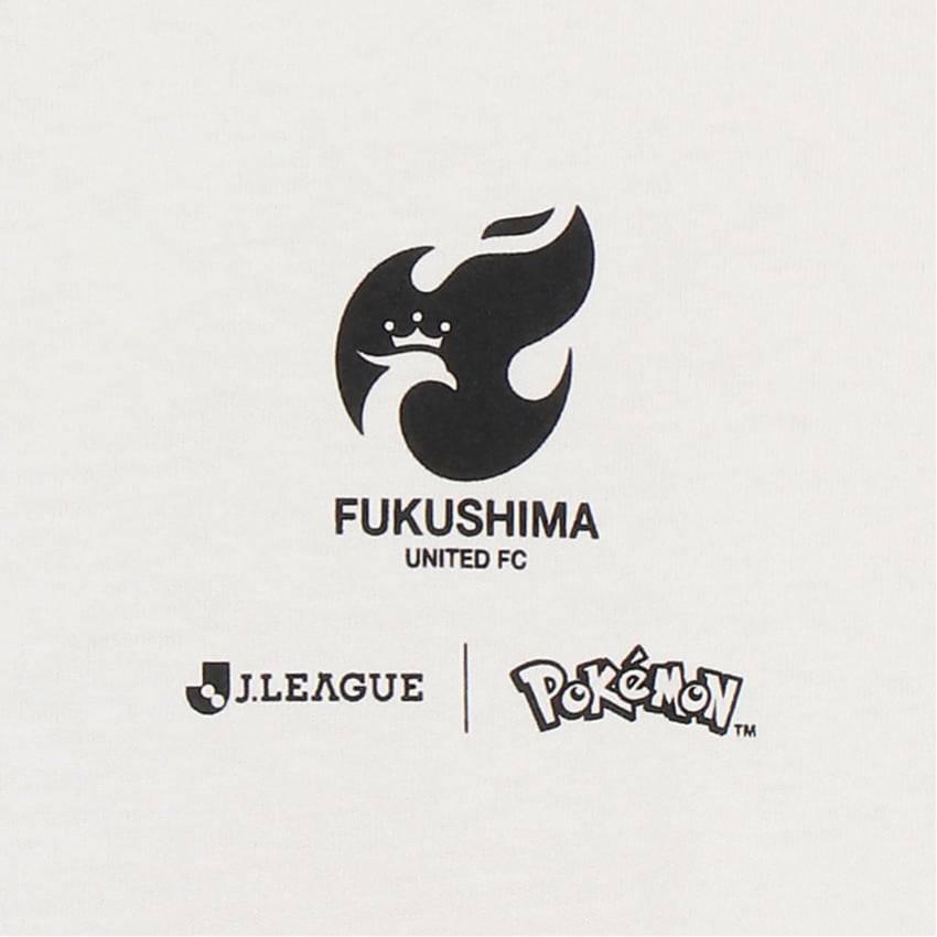 Blaziken T-Shirt White Fukushima United FC x Pokemon J.League | J.League Online Store