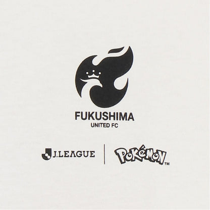 Blaziken T-Shirt White Fukushima United FC x Pokemon J.League | J.League Online Store