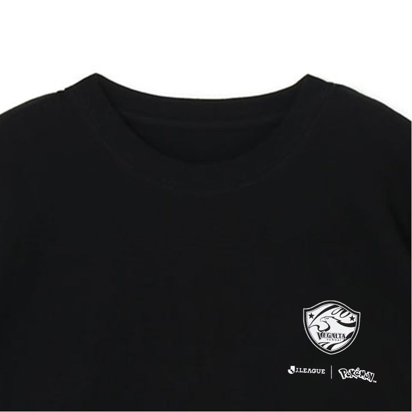 Braviary T-Shirt Black Vegalta Sendai x Pokemon J.League | J.League Online Store