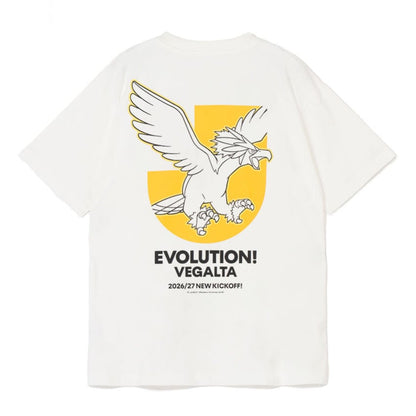 Braviary T-Shirt White Vegalta Sendai x Pokemon J.League | J.League Online Store