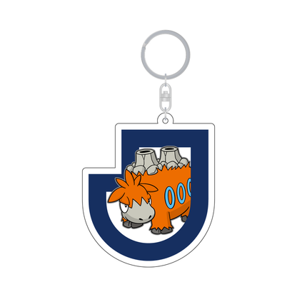 Camerupt Keychain Kagoshima United FC x Pokemon J.League | J.League Online Store