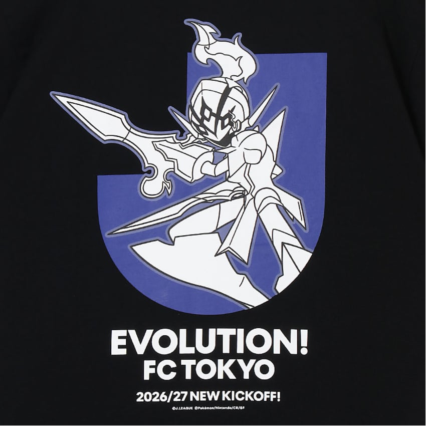 Ceruledge T-Shirt Black FC Tokyo x Pokemon J.League | J.League Online Store