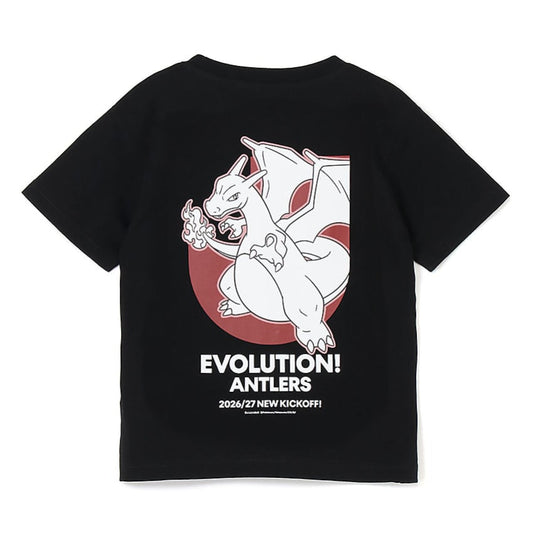 Charizard T-Shirt Black Kashima Antlers x Pokemon J.League | J.League Online Store