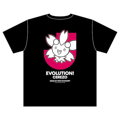 Cherrim T-Shirt Black Kids Cerezo Osaka x Pokemon J.League | J.League Online Store