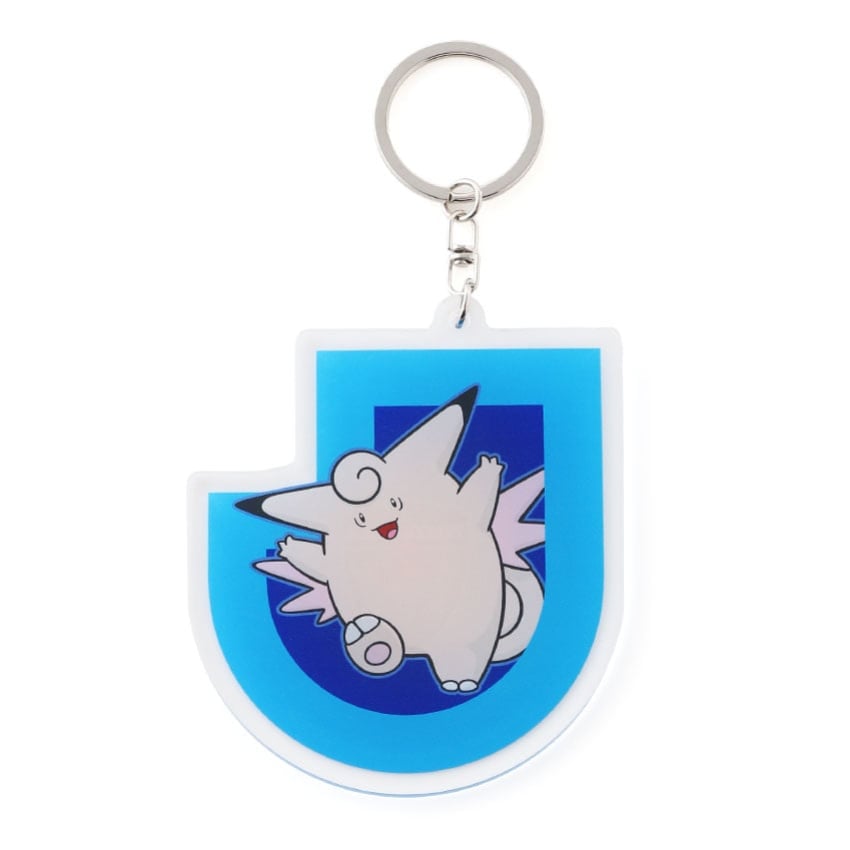 Clefable Keychain Yokohama FC x Pokemon J.League | J.League Online Store