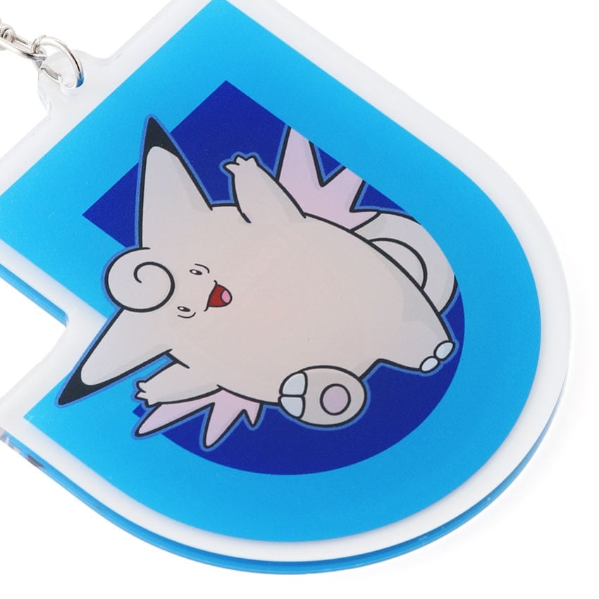 Clefable Keychain Yokohama FC x Pokemon J.League | J.League Online Store