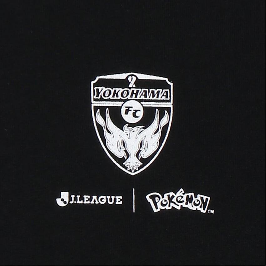 Clefable T-Shirt Black Kids Yokohama FC x Pokemon J.League | J.League Online Store