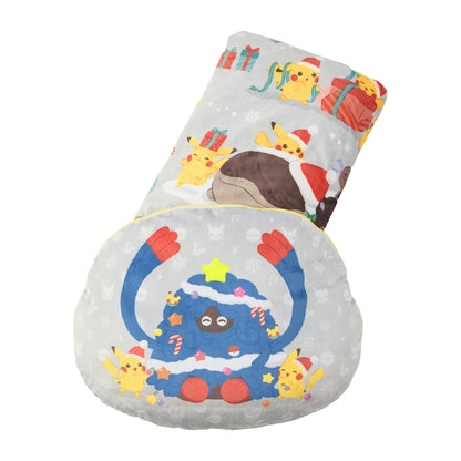 Cushion with Built-in Blanket Christmas JunbiChu! | Pokemon Center Japan