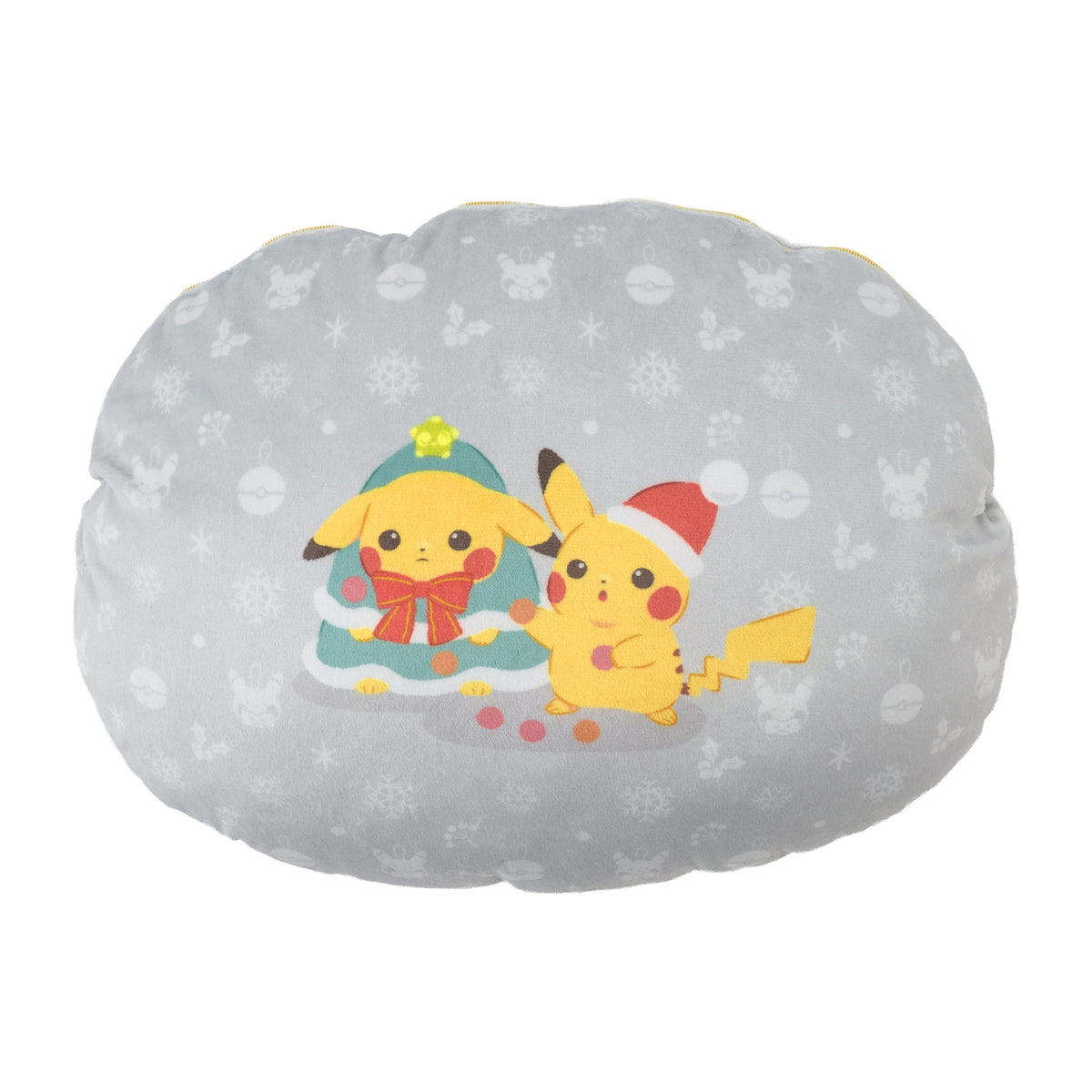 Cushion with Built-in Blanket Christmas JunbiChu! | Pokemon Center Japan