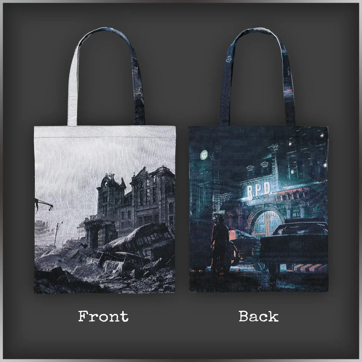 R.P.D. Jacquard Tote Bag | The World of Resident Evil 30th Anniversary Exhibition