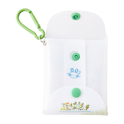 Clear Case with Carabiner Sleeping Give Me Electricity! | Pokémon Center Japan