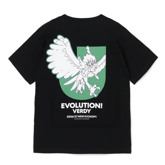 Decidueye T-Shirt Black Tokyo Verdy x Pokemon J.League | J.League Online Store