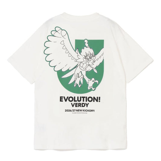 Decidueye T-Shirt White Tokyo Verdy x Pokemon J.League | J.League Online Store