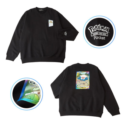 Sweatshirt Pokémon Trading Card Game Pocket Eevee & Snolax ex | Pokémon Center Japan