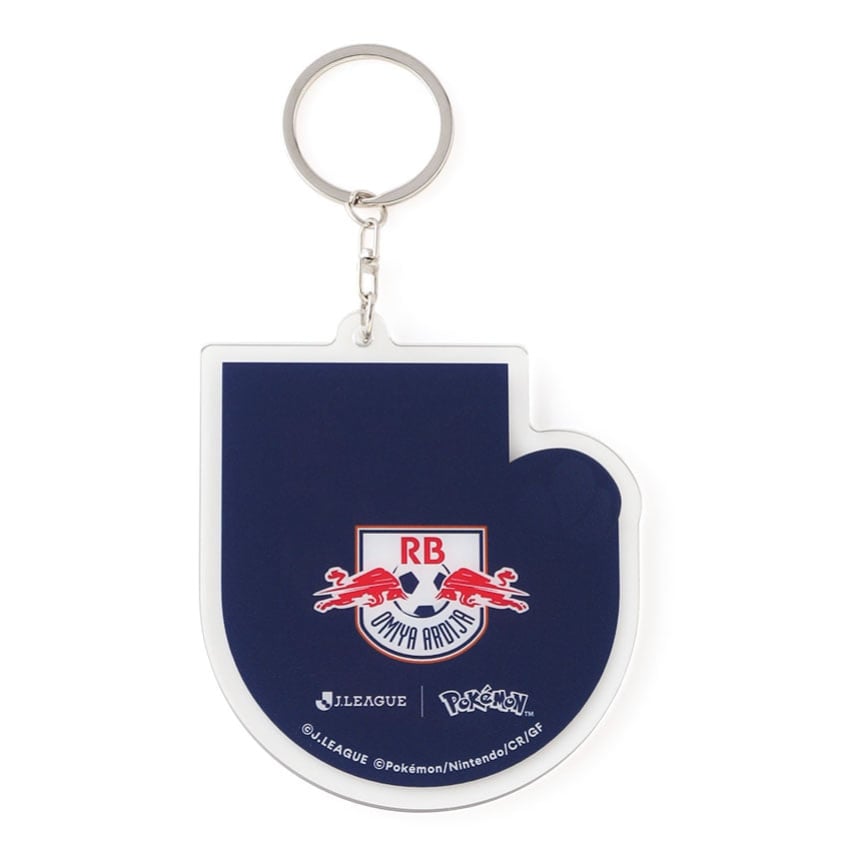 Emboar Keychain RB Omiya Ardija x Pokemon J.League | J.League Online Store