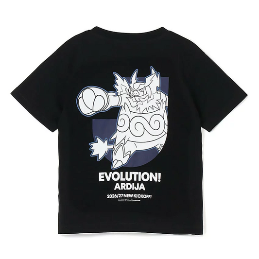 Emboar T-Shirt Black Kids RB Omiya Ardija x Pokemon J.League | J.League Online Store