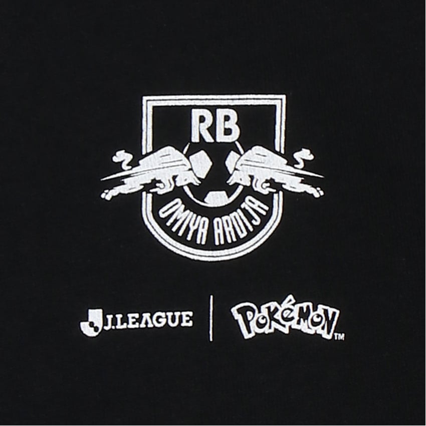 Emboar T-Shirt Black Kids RB Omiya Ardija x Pokemon J.League | J.League Online Store