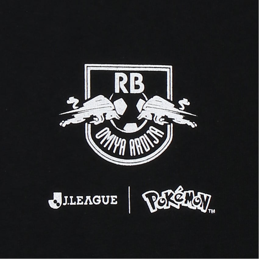 Emboar T-Shirt Black RB Omiya Ardija x Pokemon J.League | J.League Online Store
