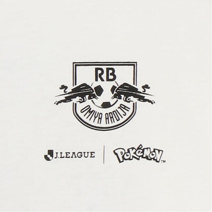 Emboar T-Shirt White Kids RB Omiya Ardija x Pokemon J.League | J.League Online Store