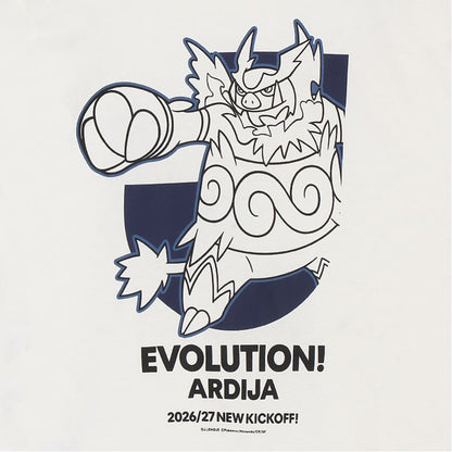 Emboar T-Shirt White Kids RB Omiya Ardija x Pokemon J.League | J.League Online Store