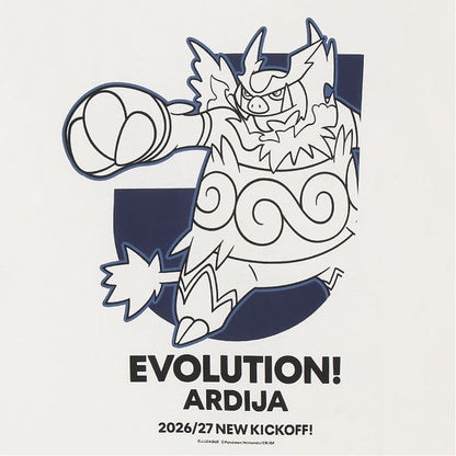 Emboar T-Shirt White RB Omiya Ardija x Pokemon J.League | J.League Online Store