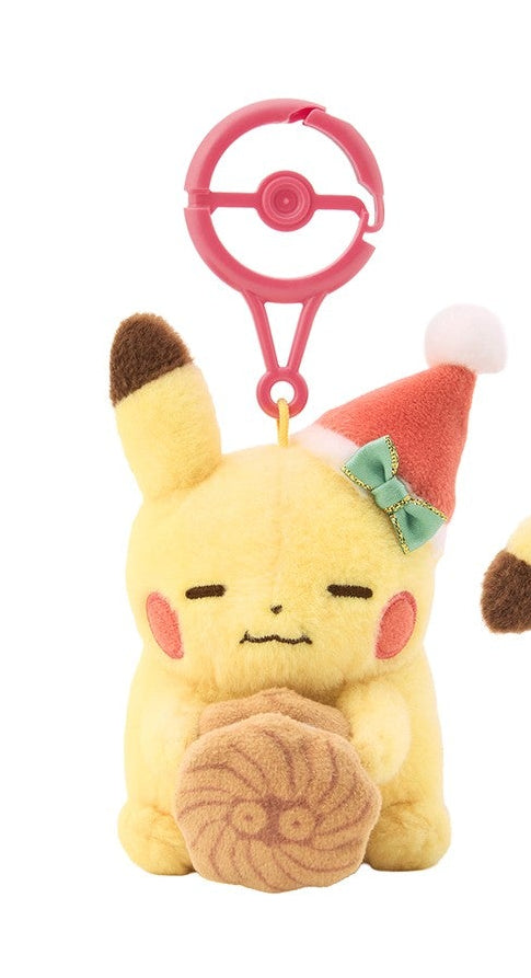 Pikachu Sneaking a Bite Mascot Christmas JunbiChu! | Pokemon Center Japan