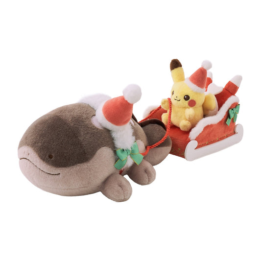 Pikachu & Clodsire Present Delivery Plush Christmas JunbiChu! | Pokemon Center Japan