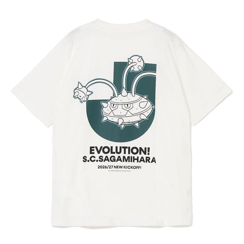 Ferrothorn T-Shirt White SC Sagamihara x Pokemon J.League | J.League Online Store