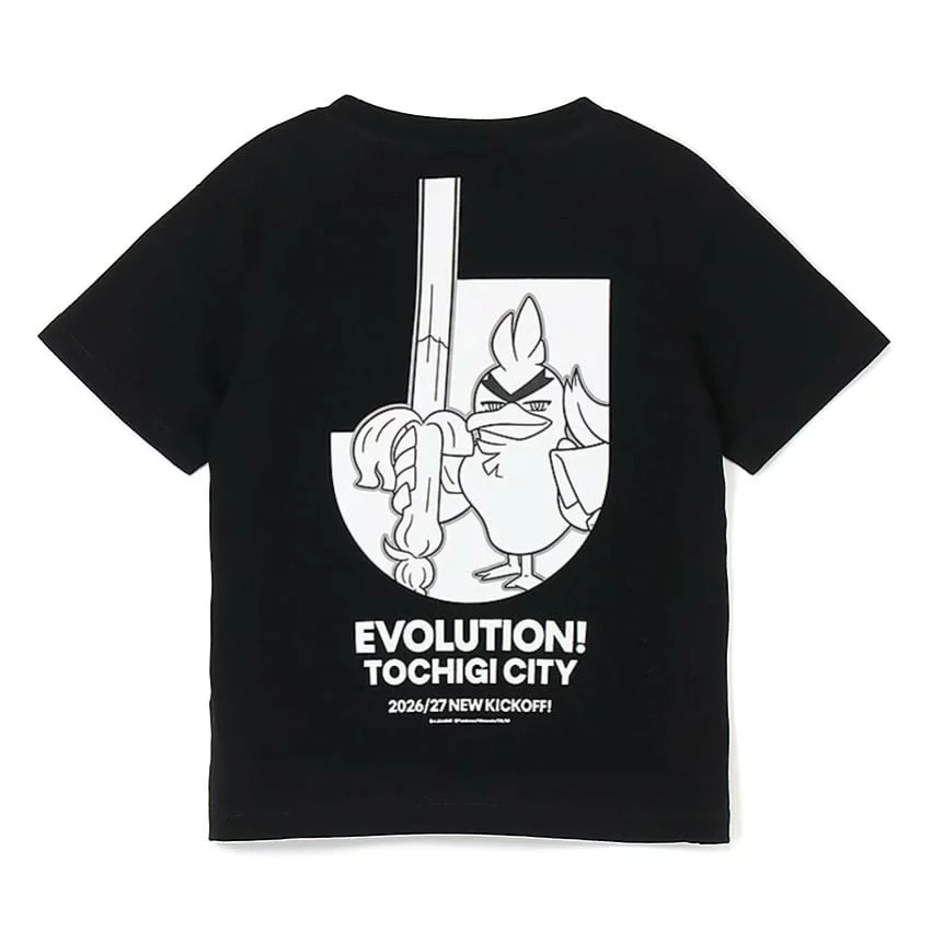 Galarian Sirfetch'd T-Shirt Black Kids Tochigi City x Pokemon J.League | J.League Online Store