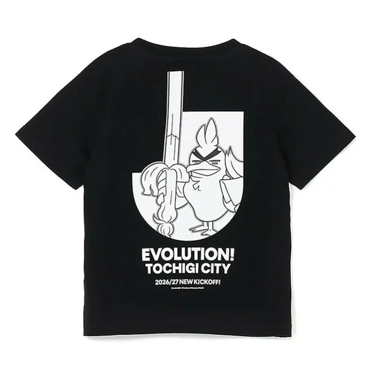 Galarian Sirfetch'd T-Shirt Black Kids Tochigi City x Pokemon J.League | J.League Online Store