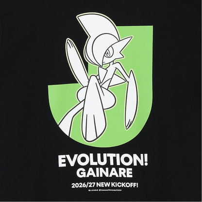 Gallade T-Shirt Black Gainare Tottori x Pokemon J.League | J.League Online Store