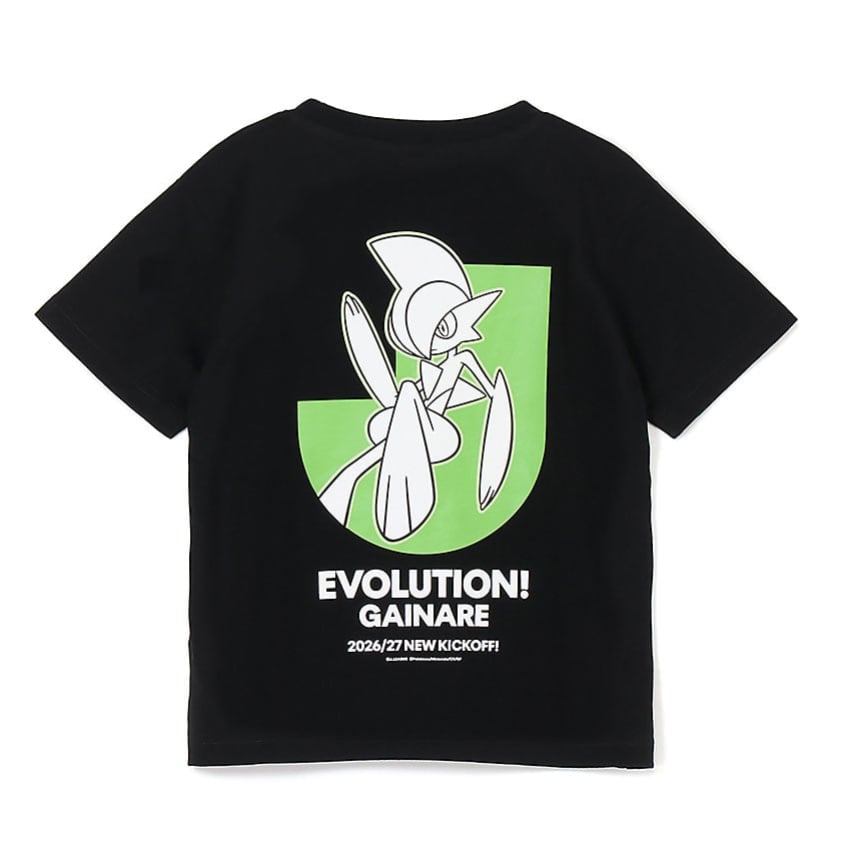 Gallade T-Shirt Black Kids Gainare Tottori x Pokemon J.League | J.League Online Store