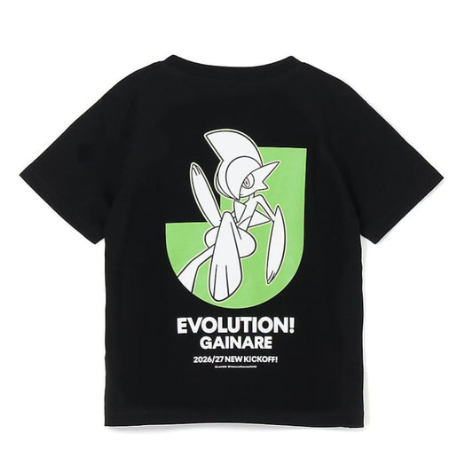 Gallade T-Shirt Black Kids Gainare Tottori x Pokemon J.League | J.League Online Store