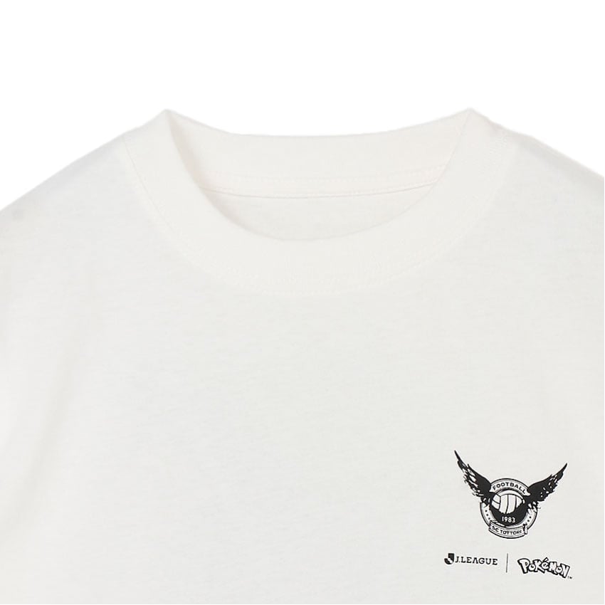 Gallade T-Shirt White Kids Gainare Tottori x Pokemon J.League | J.League Online Store