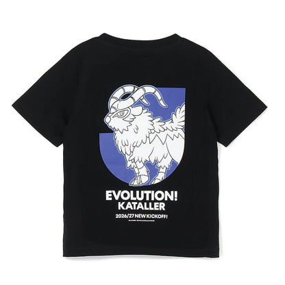 Gogoat T-Shirt Black Kids Kataller Toyama x Pokemon J.League | J.League Online Store
