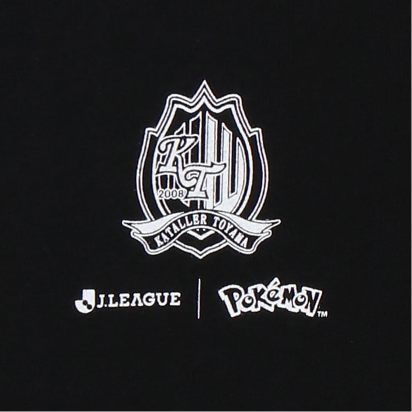 Gogoat T-Shirt Black Kids Kataller Toyama x Pokemon J.League | J.League Online Store