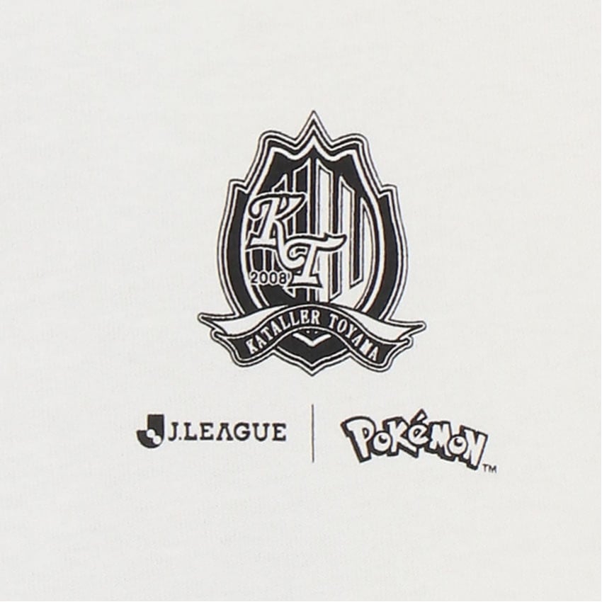 Gogoat T-Shirt White Kids Kataller Toyama x Pokemon J.League | J.League Online Store