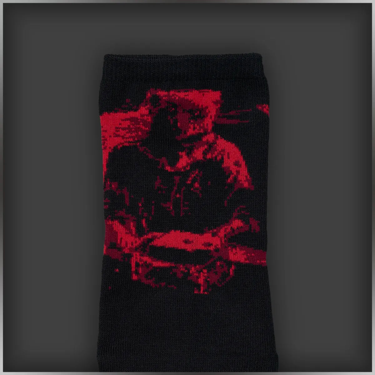 Socks Chainsaw Villager | The World of Resident Evil 30th Anniversary Exhibition