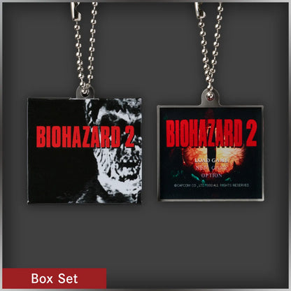 Box Art Keychain Box Set | The World of Resident Evil 30th Anniversary Exhibition