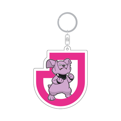 Granbull Keychain Tegevajaro Miyazaki x Pokemon J.League | J.League Online Store