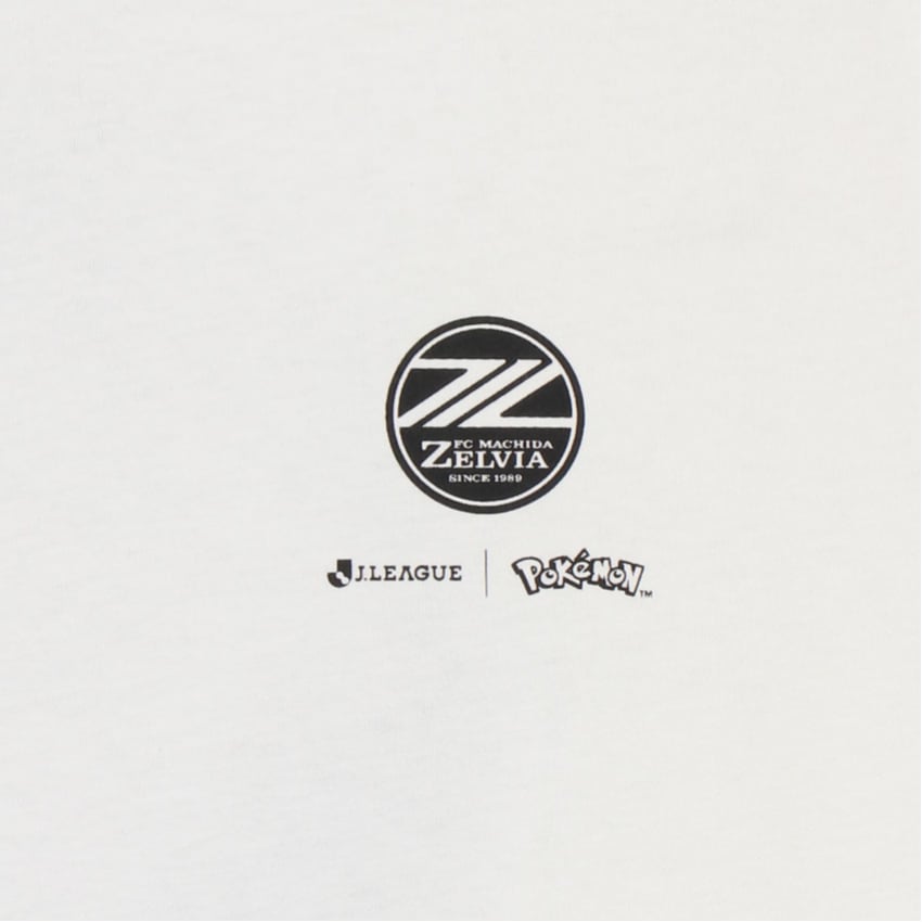 Greninja T-Shirt White FC Machida Zelvia x Pokemon J.League | J.League Online Store