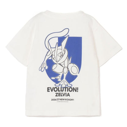 Greninja T-Shirt White Kids FC Machida Zelvia x Pokemon J.League | J.League Online Store