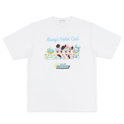 TDR - Hello Hello Summer! - T-Shirt Mickey Minnie Donald Daisy