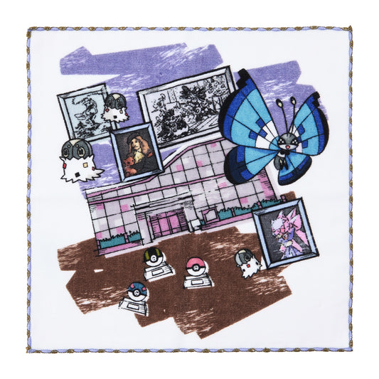 Hand Towel Lumiose Museum Lumiose Elegant Day LEGENDS Z-A | Pokemon Center Japan