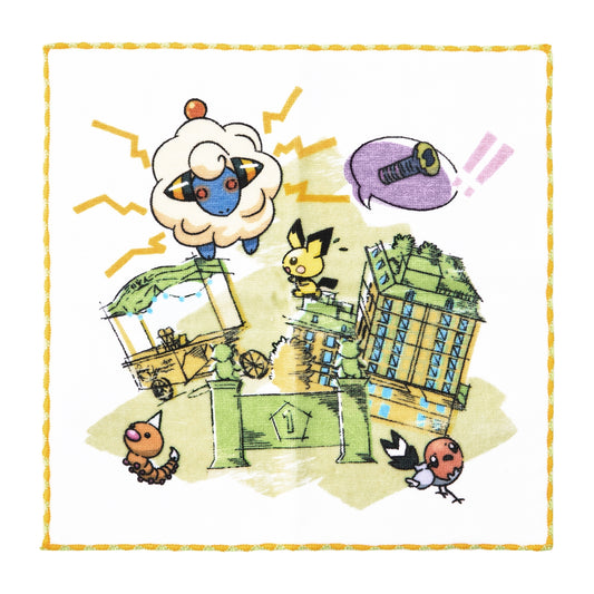 Hand Towel Wild Zone Lumiose Elegant Day LEGENDS Z-A | Pokemon Center Japan