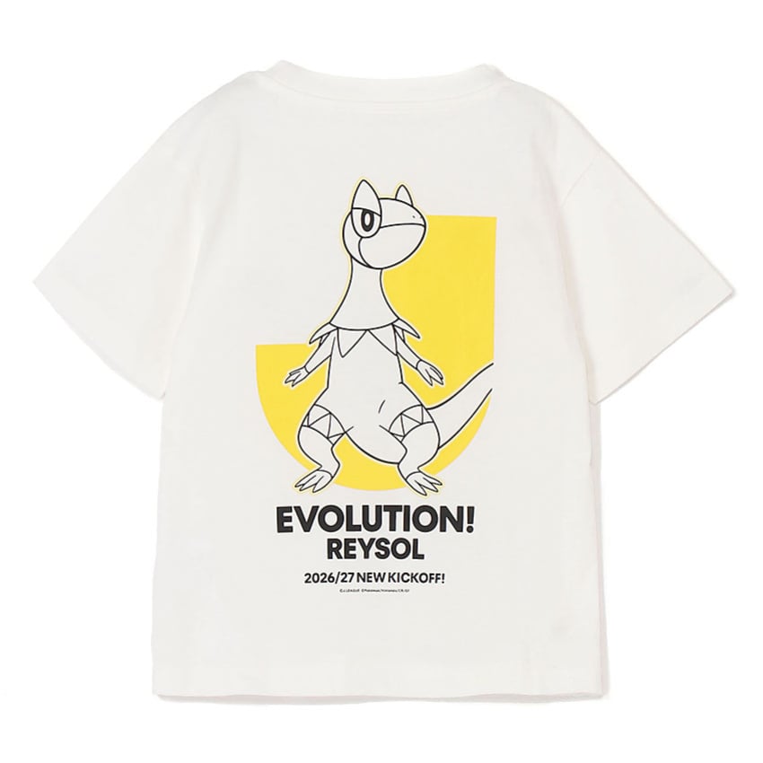 Heliolisk T-Shirt White Kids Kashiwa Reysol x Pokemon J.League | J.League Online Store