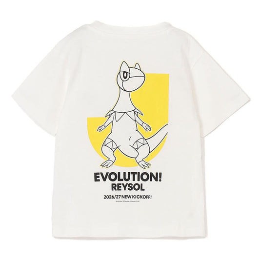 Heliolisk T-Shirt White Kids Kashiwa Reysol x Pokemon J.League | J.League Online Store