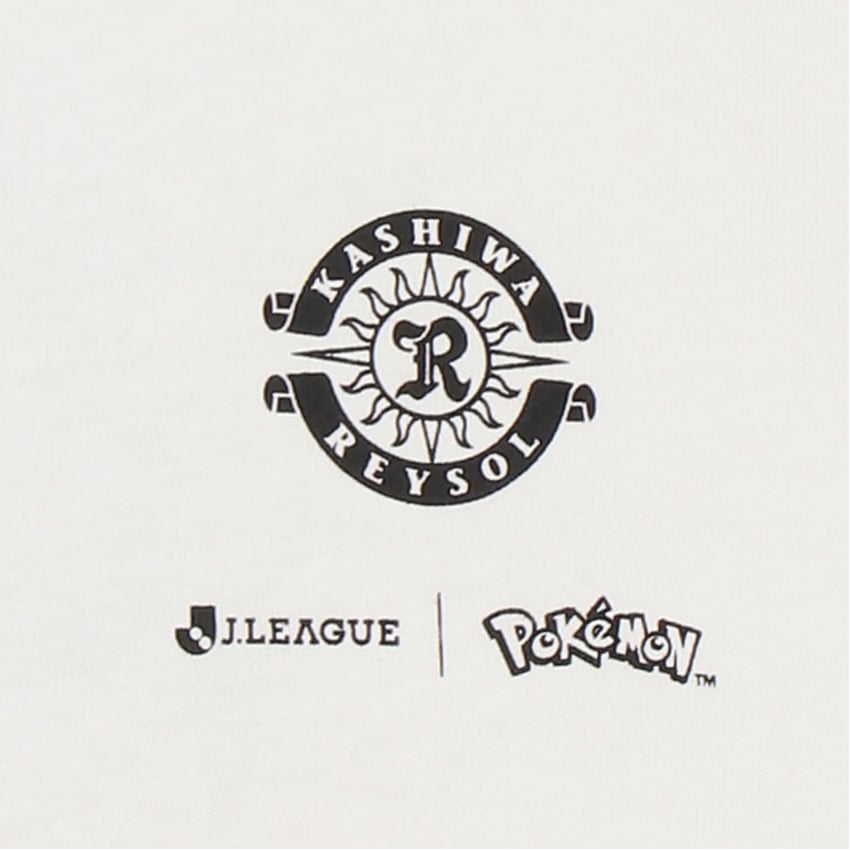 Heliolisk T-Shirt White Kids Kashiwa Reysol x Pokemon J.League | J.League Online Store