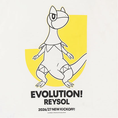 Heliolisk T-Shirt White Kids Kashiwa Reysol x Pokemon J.League | J.League Online Store