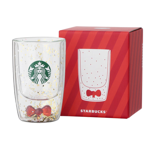 Holiday 2026 Gift Box Double Wall Heatproof Glass Ribbon 355ml | Starbucks Japan